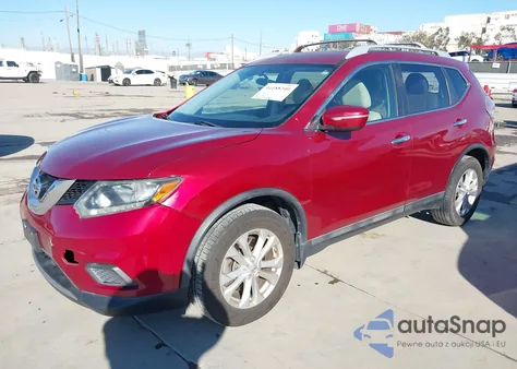 2015 Nissan Rogue Sv z USA, uszkodzony, nr VIN 5N1AT2ML2FC795552
